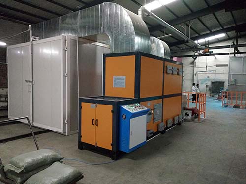 箱型粉體爐生物質顆粒燃燒機